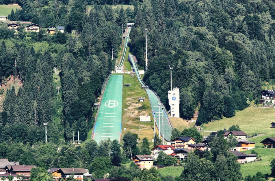 Skischanze im Sommer © Tourismusverband Bischofshofen 