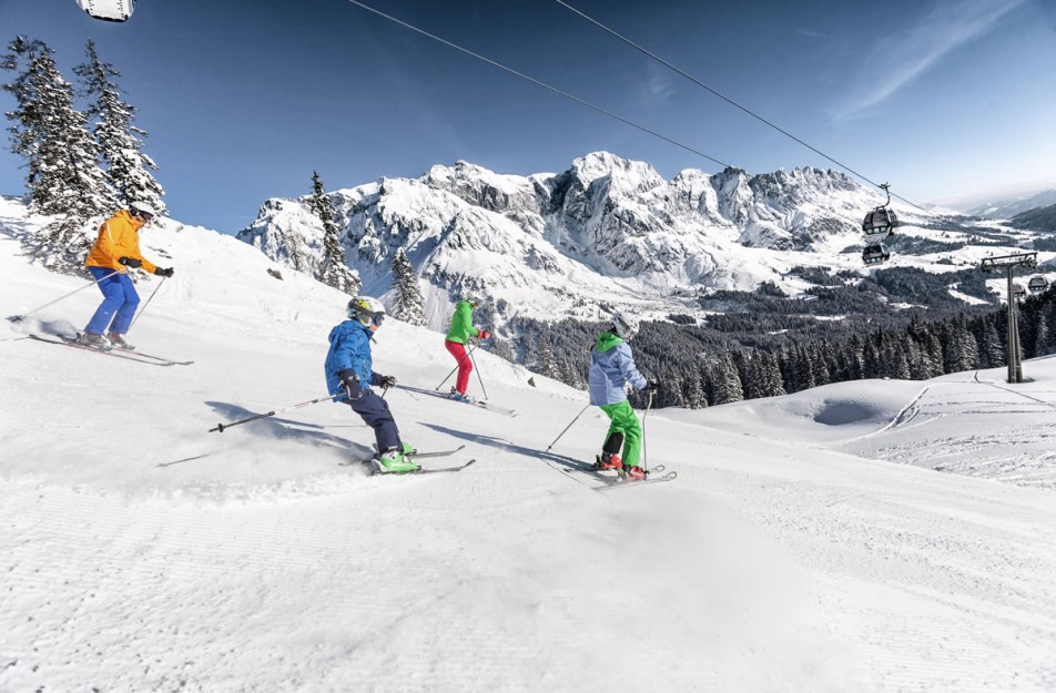 Perfekte Skipisten in Österreich © Hochkönig Tourismus GmbH - Johannes Felsch