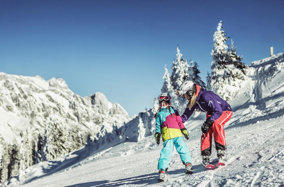 Skiurlaub mit Kind © Hochkönig Tourismus - Johannes Felsch